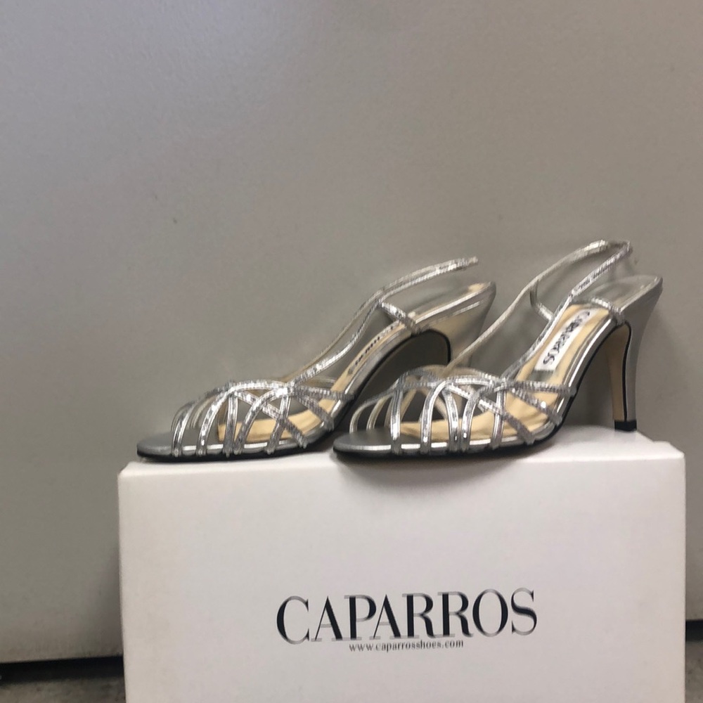 Silver Formal Shoes